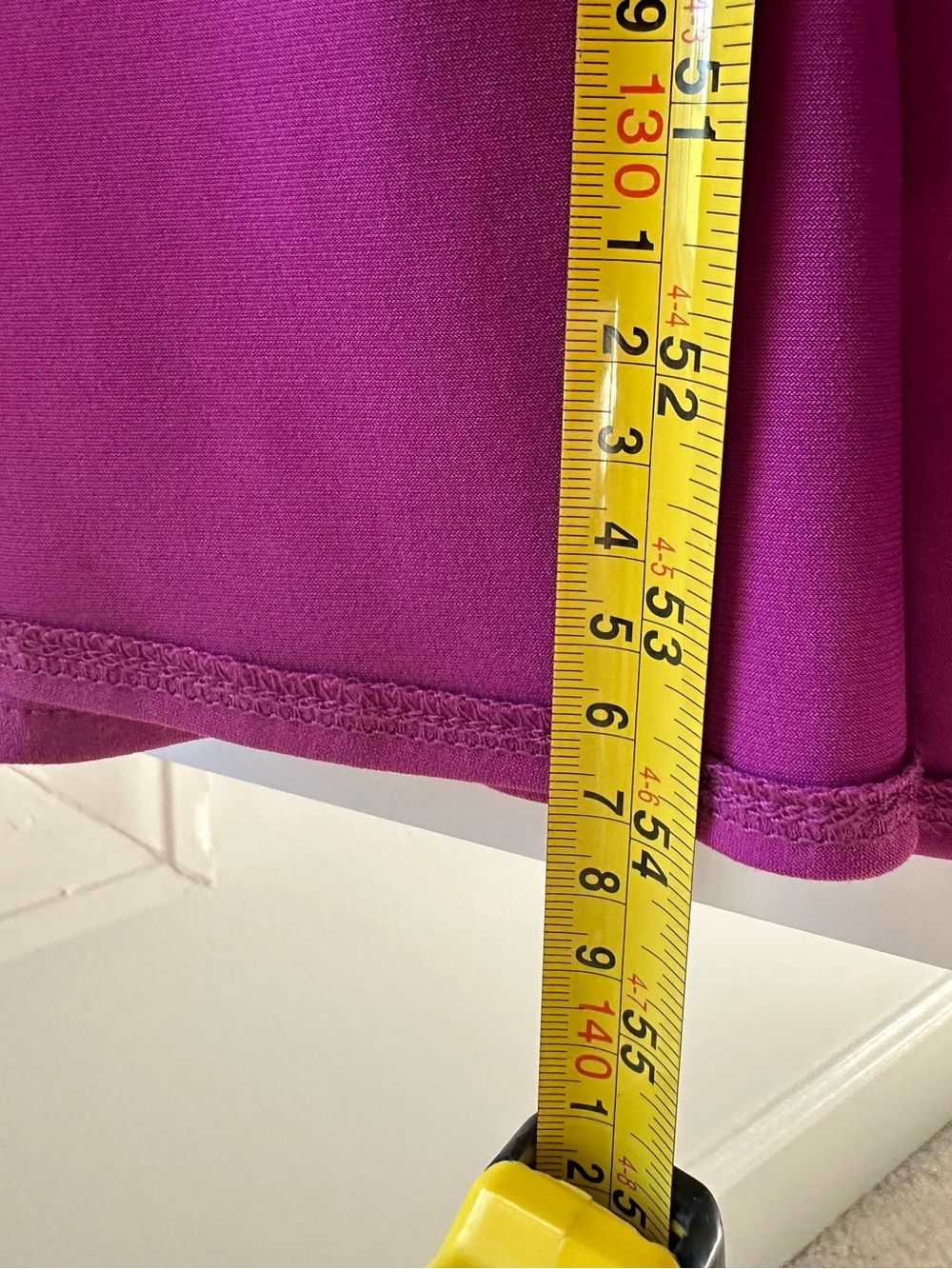 Lane Bryant Magenta Faux-Wrap High-Low Midi Dress - Picture 8 of 15
